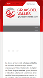 Mobile Screenshot of gruasdelvalles.com